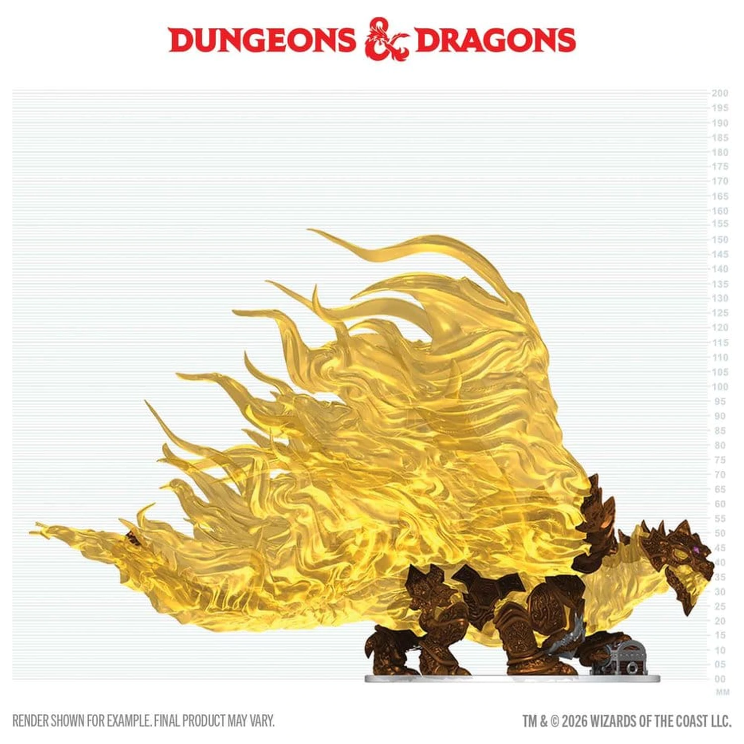 D&D Icons of the Realms Boxed prepainted Miniatures Hollow Dragon 18 cm termékfotó