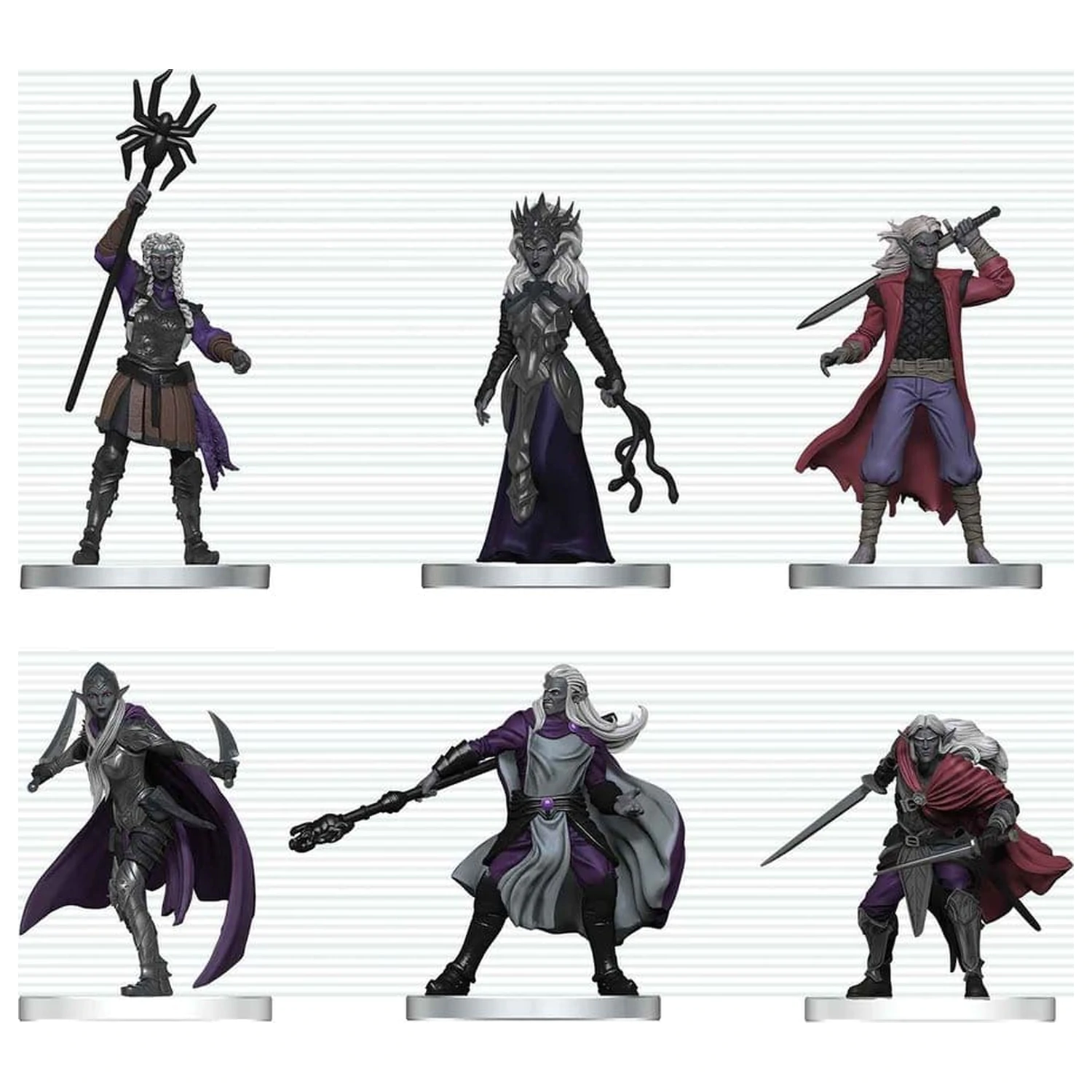 D&D Icons of the Realms Mini figurák Drow Warband 20 cm termékfotó