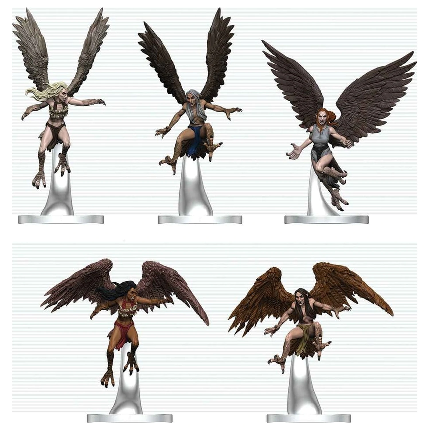 D&D Icons of the Realms Mini figurák Harpy Flock 20 cm termékfotó