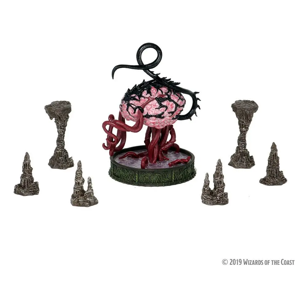 D&D Icons of the Realms: Volo & Mordenkainen's Foes - Premium Set Elder Brain & Stalagmites termékfotó