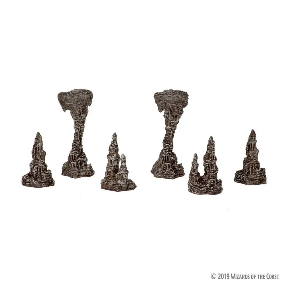 D&D Icons of the Realms: Volo & Mordenkainen's Foes - Premium Set Elder Brain & Stalagmites termékfotó