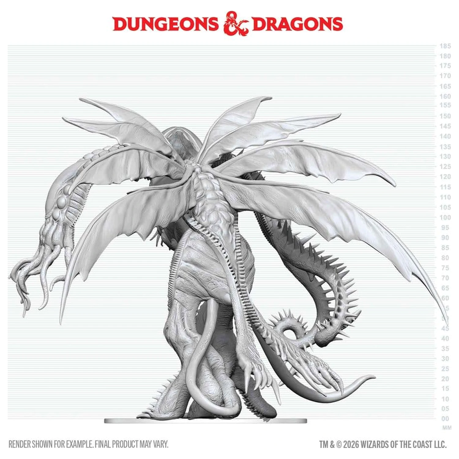 D&D Nolzur's Marvelous Miniatures Unpainted Miniature Cthulhu 20 cm termékfotó