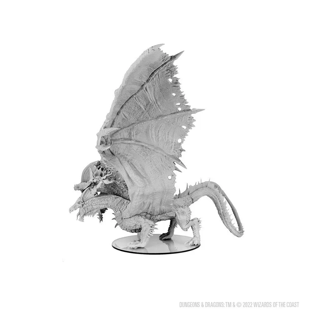 D&D Nolzur's Marvelous Miniatures Unpainted Miniature Gargantuan Tiamat figura termékfotó