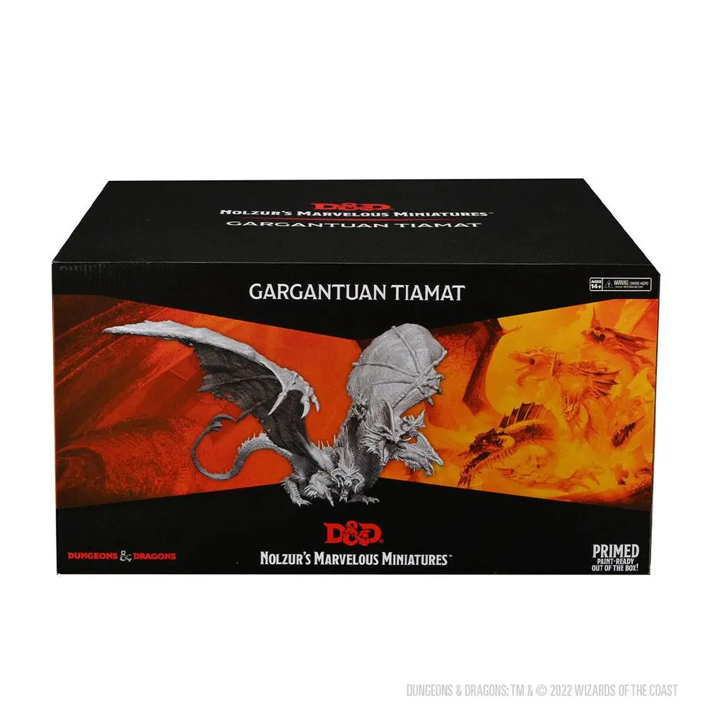 D&D Nolzur's Marvelous Miniatures Unpainted Miniature Gargantuan Tiamat figura termékfotó