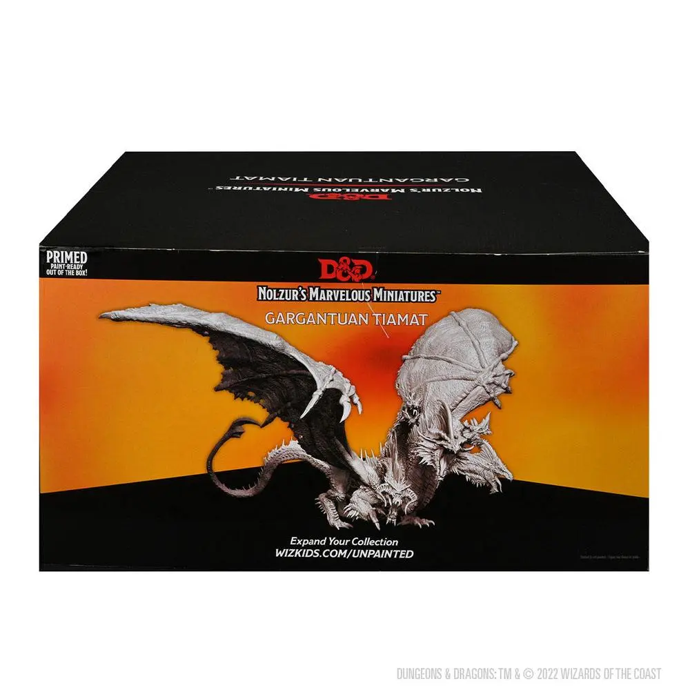 D&D Nolzur's Marvelous Miniatures Unpainted Miniature Gargantuan Tiamat figura termékfotó