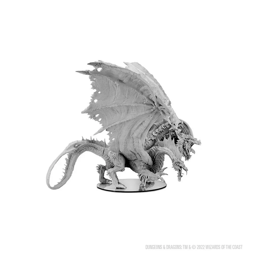 D&D Nolzur's Marvelous Miniatures Unpainted Miniature Gargantuan Tiamat figura termékfotó