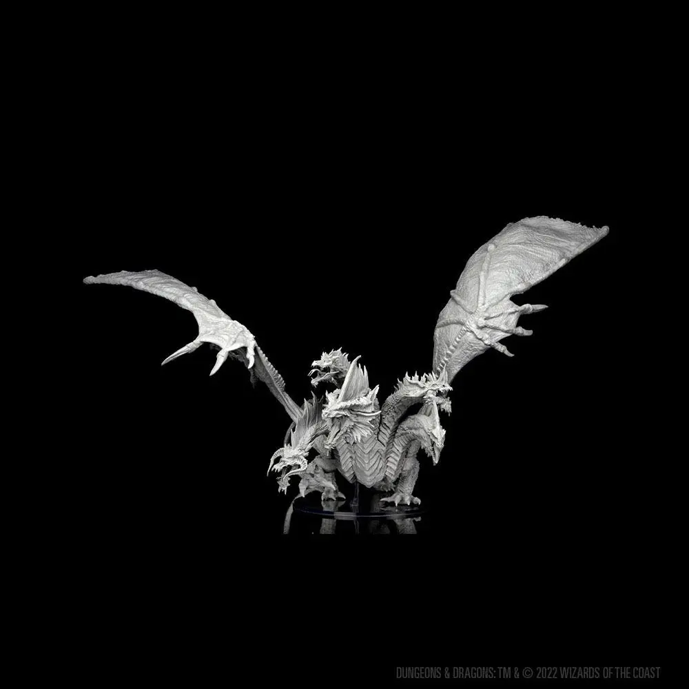 D&D Nolzur's Marvelous Miniatures Unpainted Miniature Gargantuan Tiamat figura termékfotó