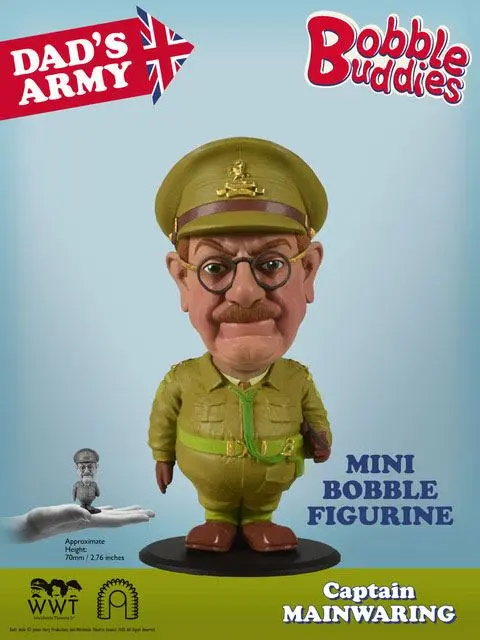 Dad's Army Bobble-Head Captain Mainwaring 7 cm termékfotó