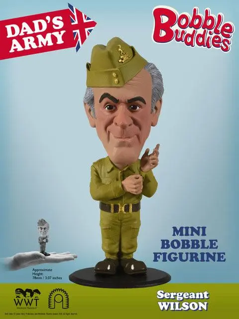 Dad's Army Bobble-Head Sergeant Wilson 8 cm termékfotó