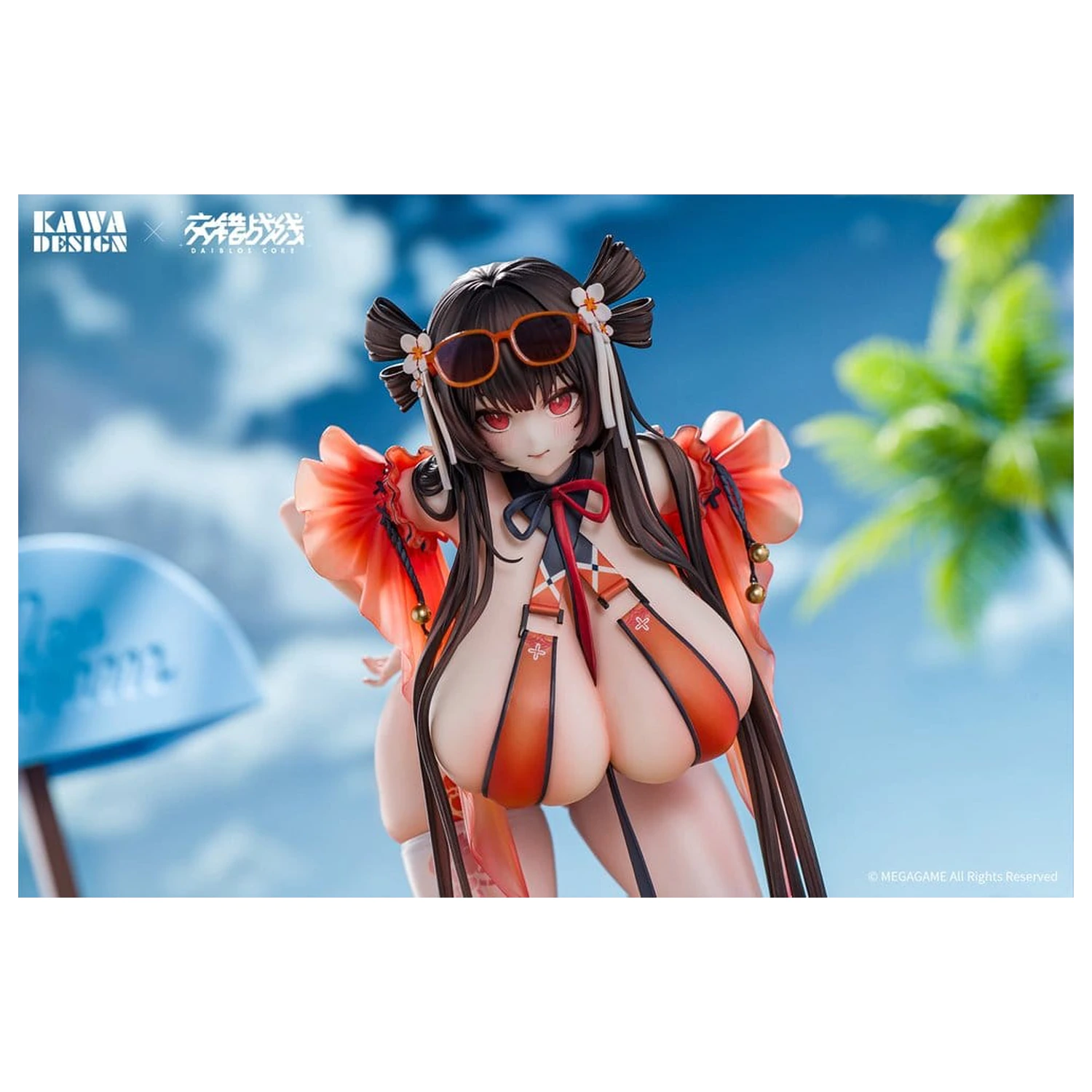 Daiblos Core 1/6 Maree Rouge Rakubai no Utage PVC figura 25 cm termékfotó