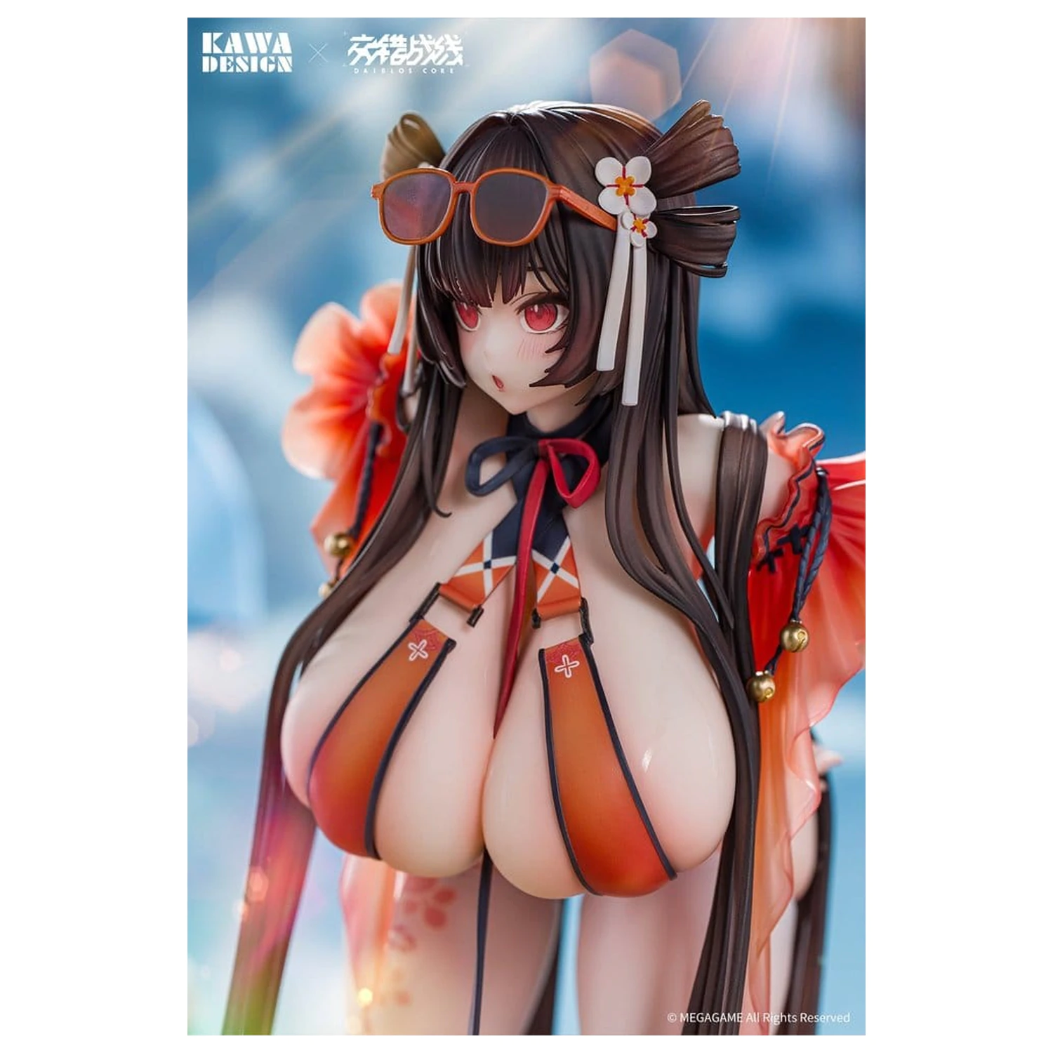 Daiblos Core 1/6 Maree Rouge Rakubai no Utage Wet Ver. PVC figura 25 cm termékfotó