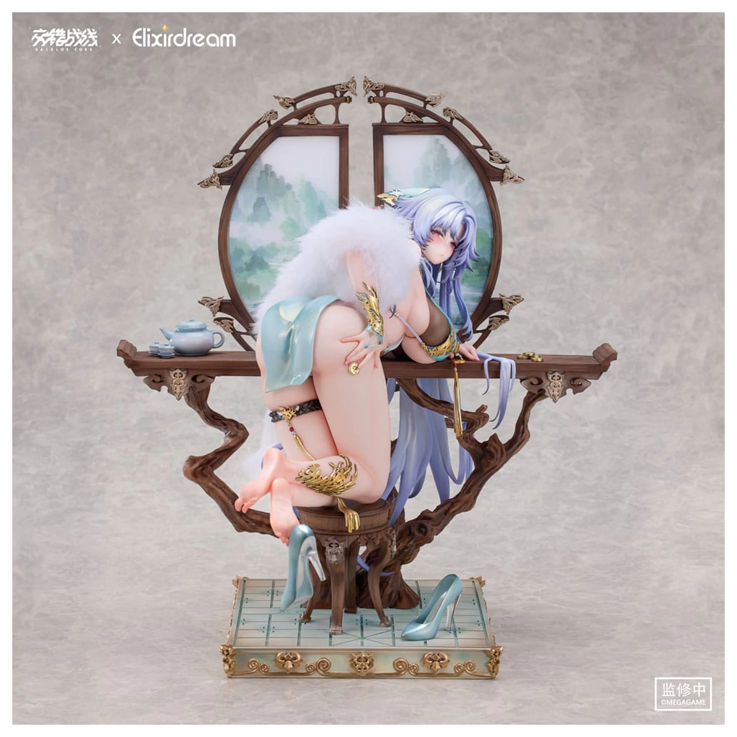 Daiblos Core 1/6 Zeus Chess Dream Ver. PVC szobor figura 32 cm  termékfotó