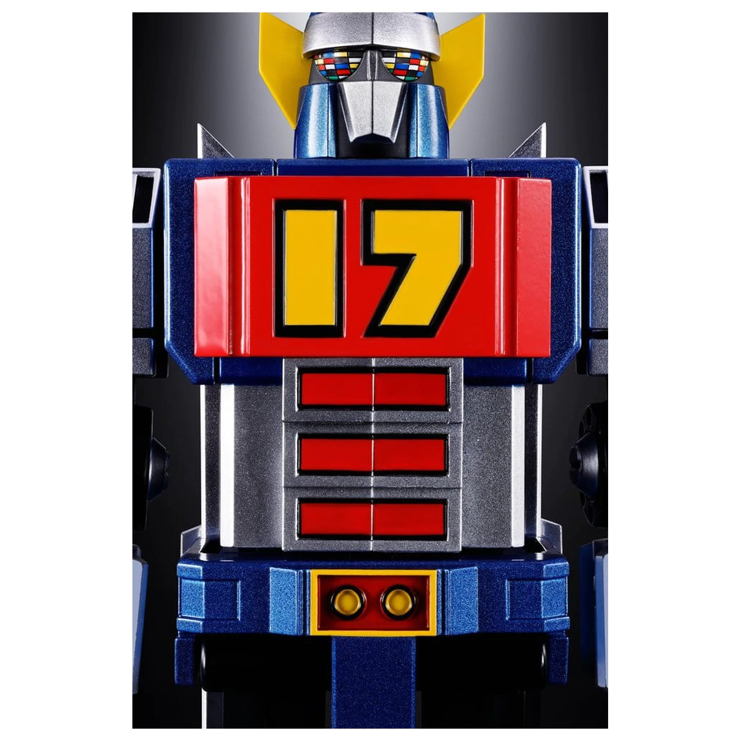 Daitetsujin 17 Soul of Chogokin Diecast akciófigura GX-101S Daitetsujin 17 & 18 Graviton Box 18 cm termékfotó