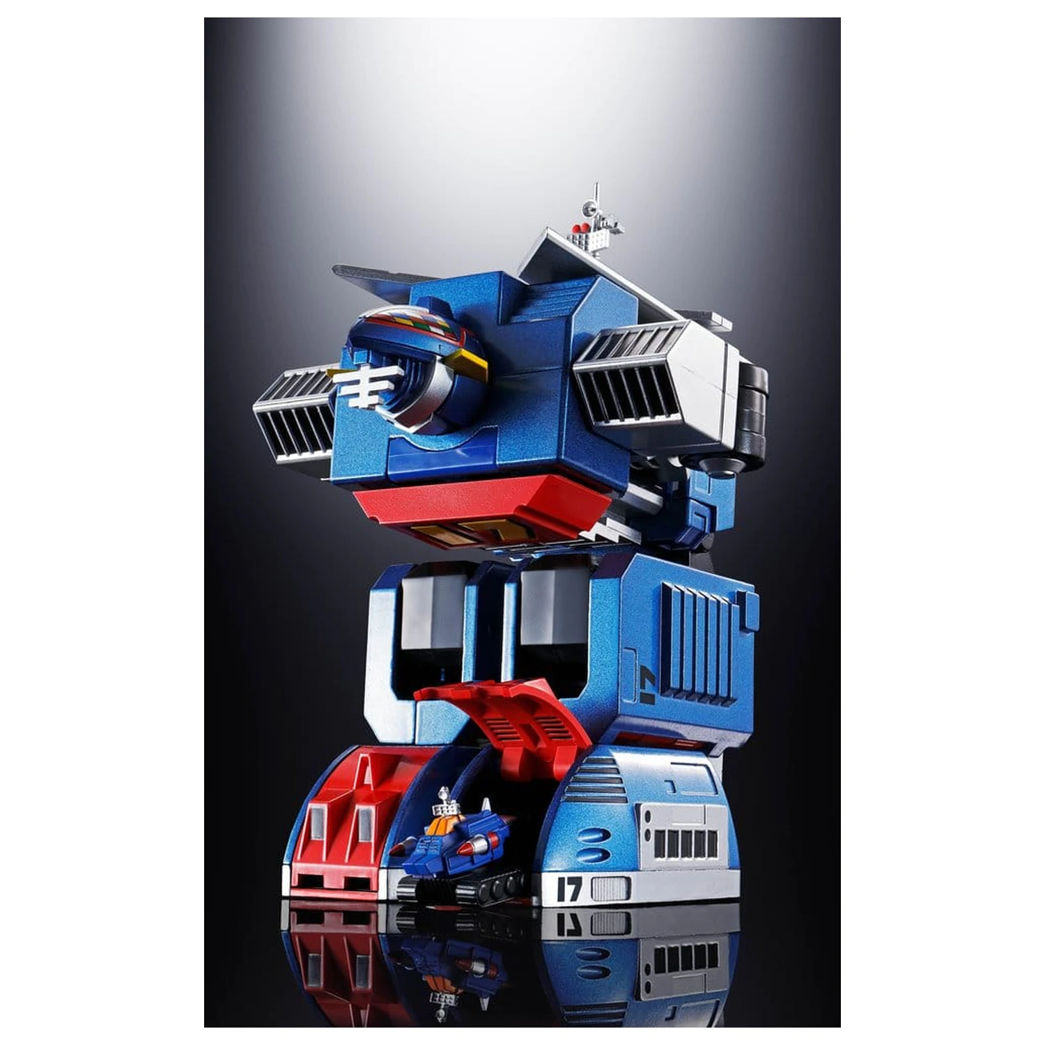 Daitetsujin 17 Soul of Chogokin Diecast akciófigura GX-101S Daitetsujin 17 & 18 Graviton Box 18 cm termékfotó