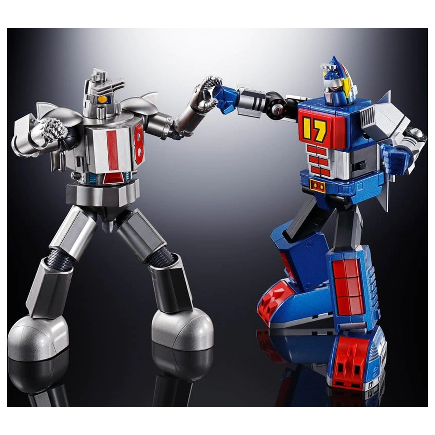 Daitetsujin 17 Soul of Chogokin Diecast akciófigura GX-101S Daitetsujin 17 & 18 Graviton Box 18 cm termékfotó