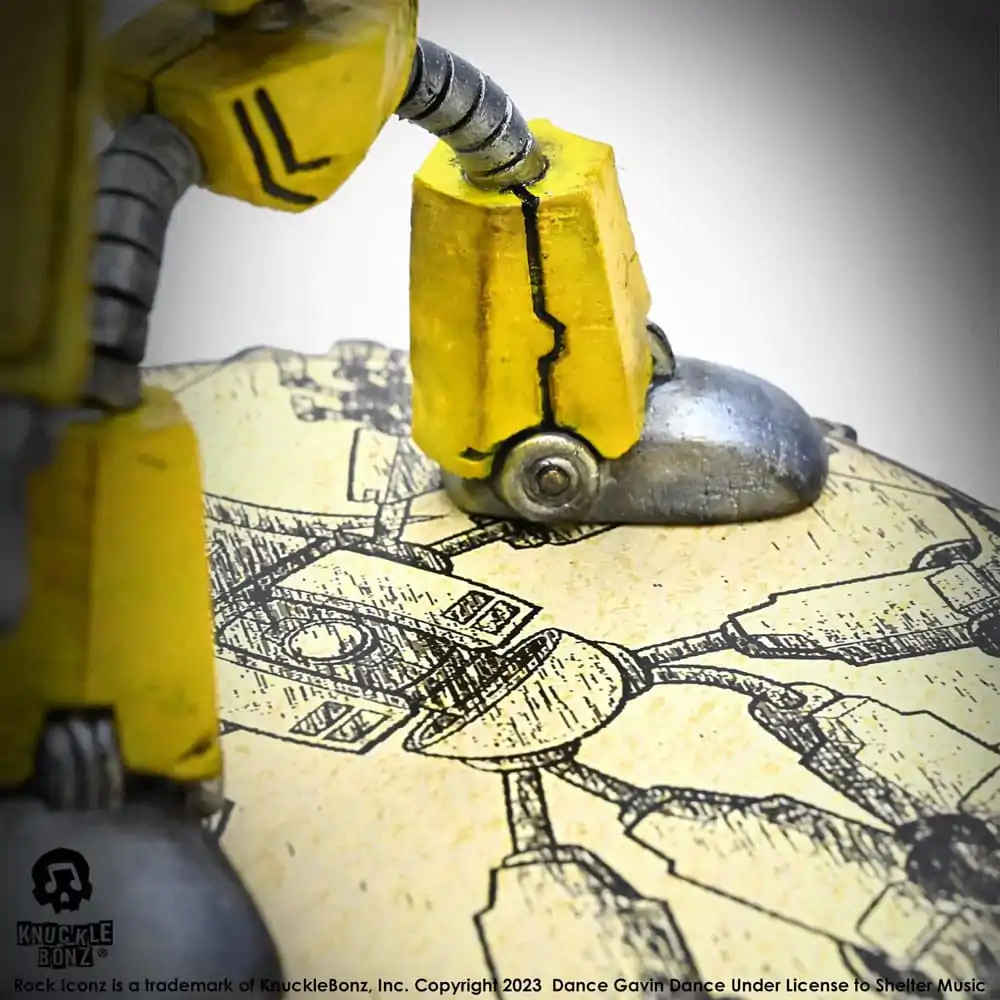 Dance Gavin Dance Robot 3D Vinyl szobor figura 22 cm termékfotó