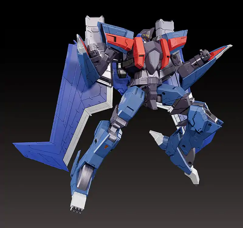 Dancouga - Super Beast Machine God Diecast / PVC akciófigura The Gattai Black Wing 20 cm   termékfotó