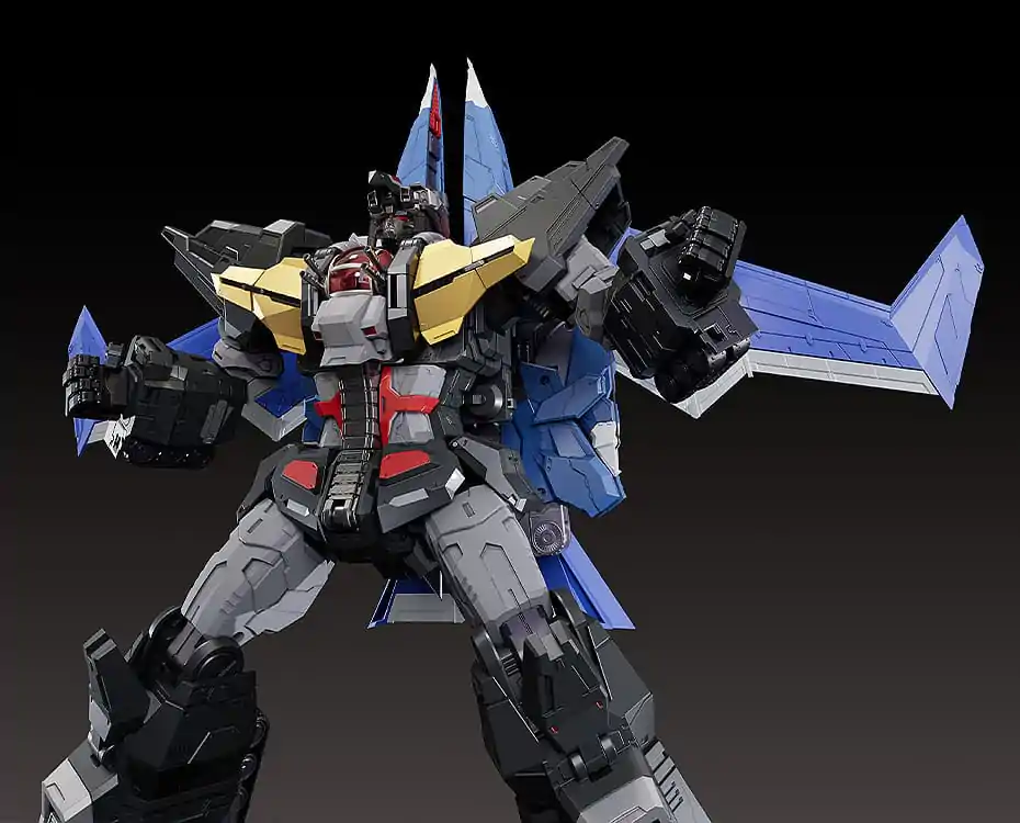 Dancouga - Super Beast Machine God Diecast / PVC akciófigura The Gattai Black Wing 20 cm   termékfotó