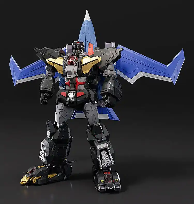 Dancouga - Super Beast Machine God Diecast / PVC akciófigura The Gattai Black Wing 20 cm   termékfotó