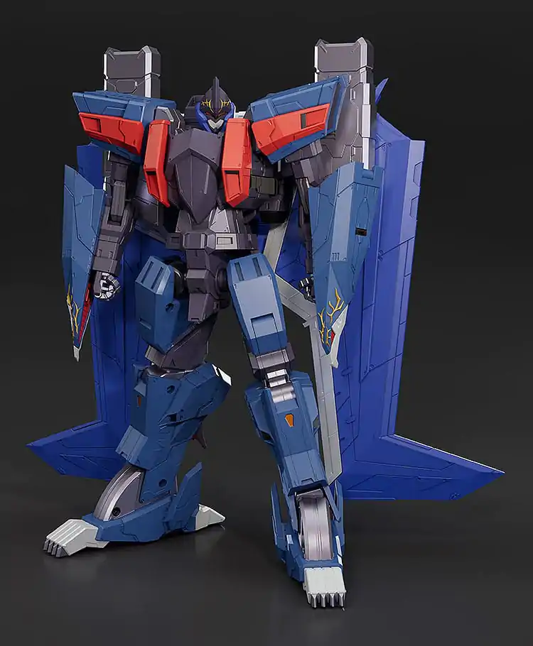 Dancouga - Super Beast Machine God Diecast / PVC akciófigura The Gattai Black Wing 20 cm   termékfotó