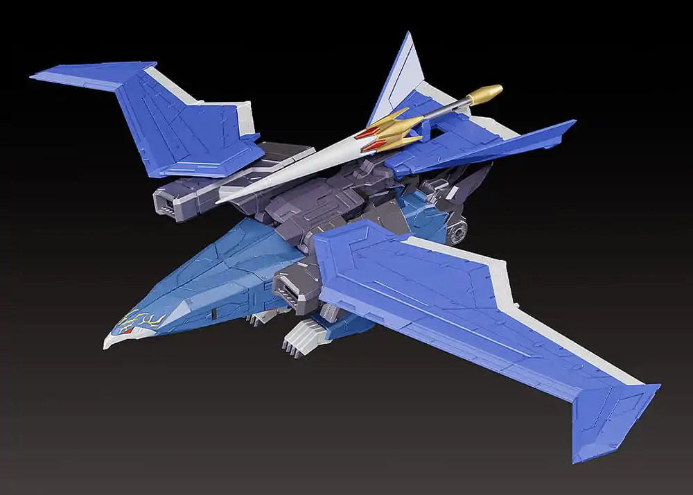 Dancouga - Super Beast Machine God Diecast / PVC akciófigura The Gattai Black Wing 20 cm   termékfotó