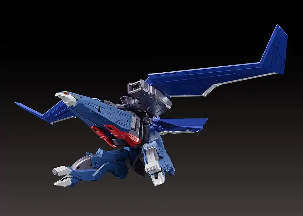 Dancouga - Super Beast Machine God Diecast / PVC akciófigura The Gattai Black Wing 20 cm   termékfotó