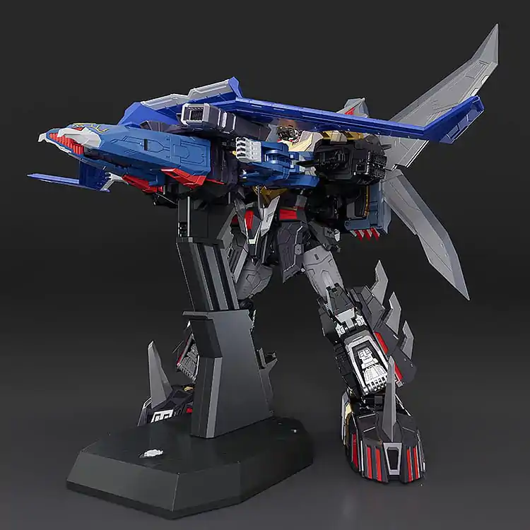 Dancouga - Super Beast Machine God Diecast / PVC akciófigura The Gattai Black Wing 20 cm   termékfotó
