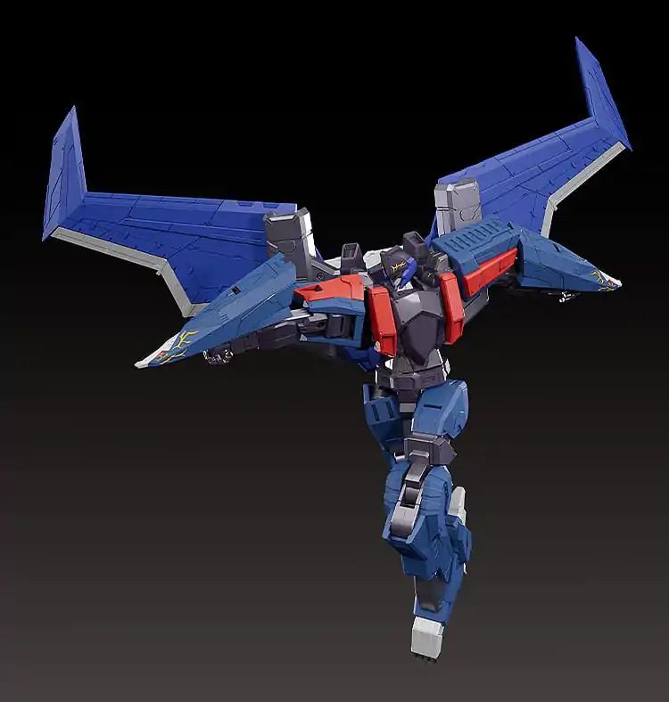 Dancouga - Super Beast Machine God Diecast / PVC akciófigura The Gattai Black Wing 20 cm   termékfotó