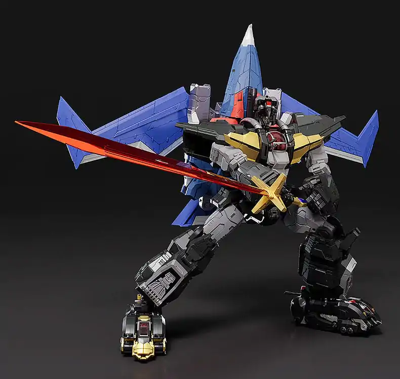 Dancouga - Super Beast Machine God Diecast / PVC akciófigura The Gattai Black Wing 20 cm   termékfotó