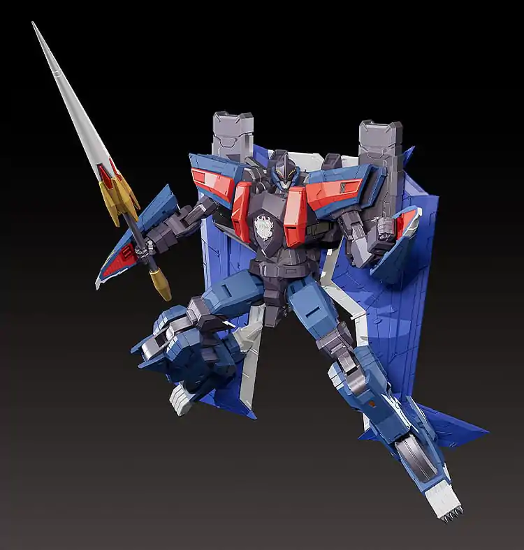 Dancouga - Super Beast Machine God Diecast / PVC akciófigura The Gattai Black Wing 20 cm   termékfotó