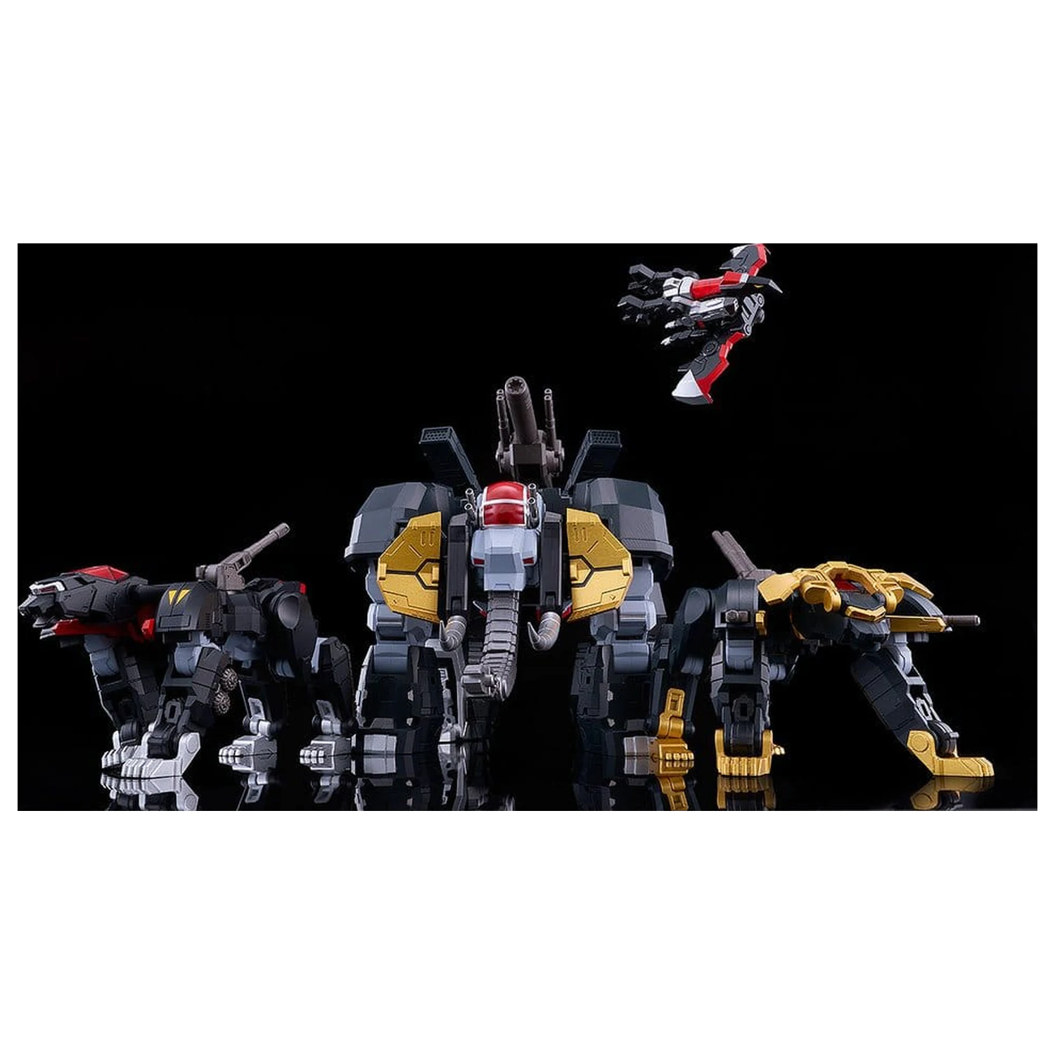 Dancouga - Super Beast Machine God Moderoid Műanyag modell készlet Dancouga 23 cm termékfotó
