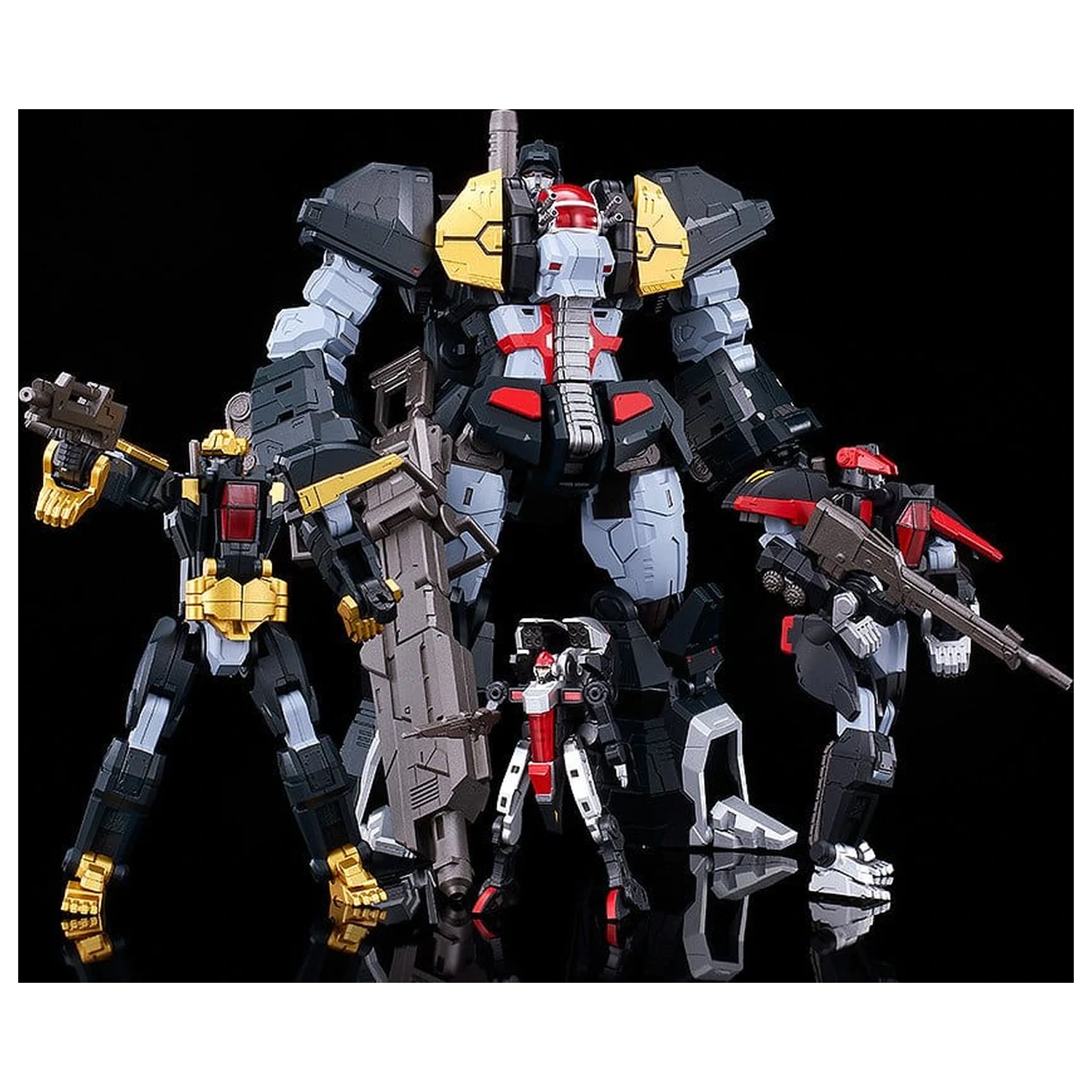 Dancouga - Super Beast Machine God Moderoid Műanyag modell készlet Dancouga 23 cm termékfotó