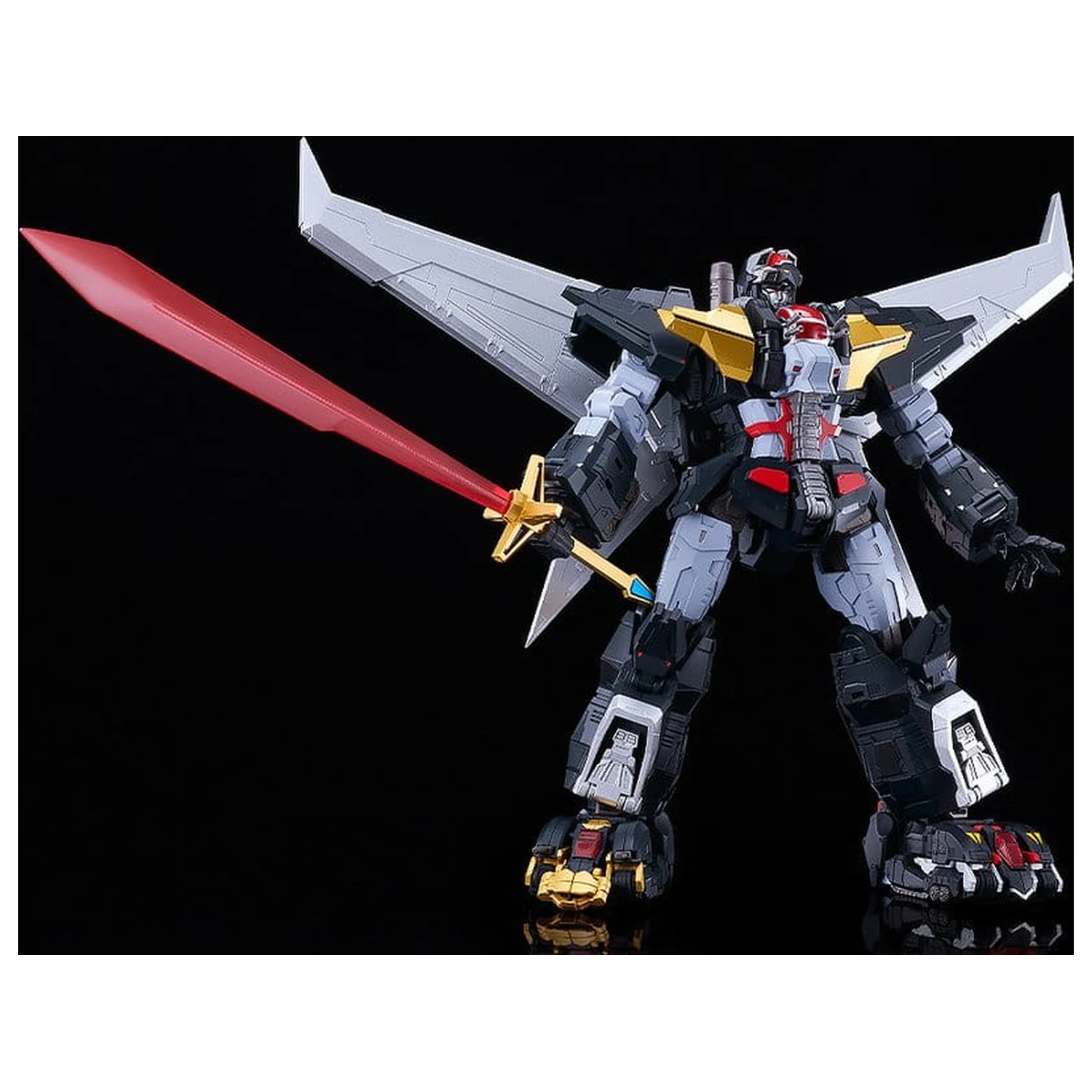 Dancouga - Super Beast Machine God Moderoid műanyag modell készlet és kiegészítő csomag Powered-Up Wing csomag termékfotó