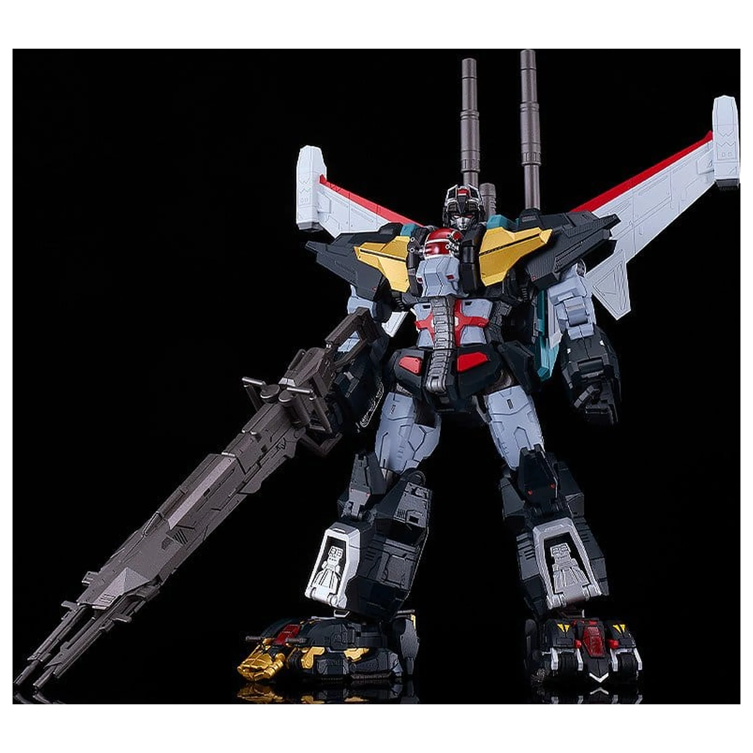 Dancouga - Super Beast Machine God Moderoid műanyag modell készlet és kiegészítő csomag Powered-Up Wing csomag termékfotó
