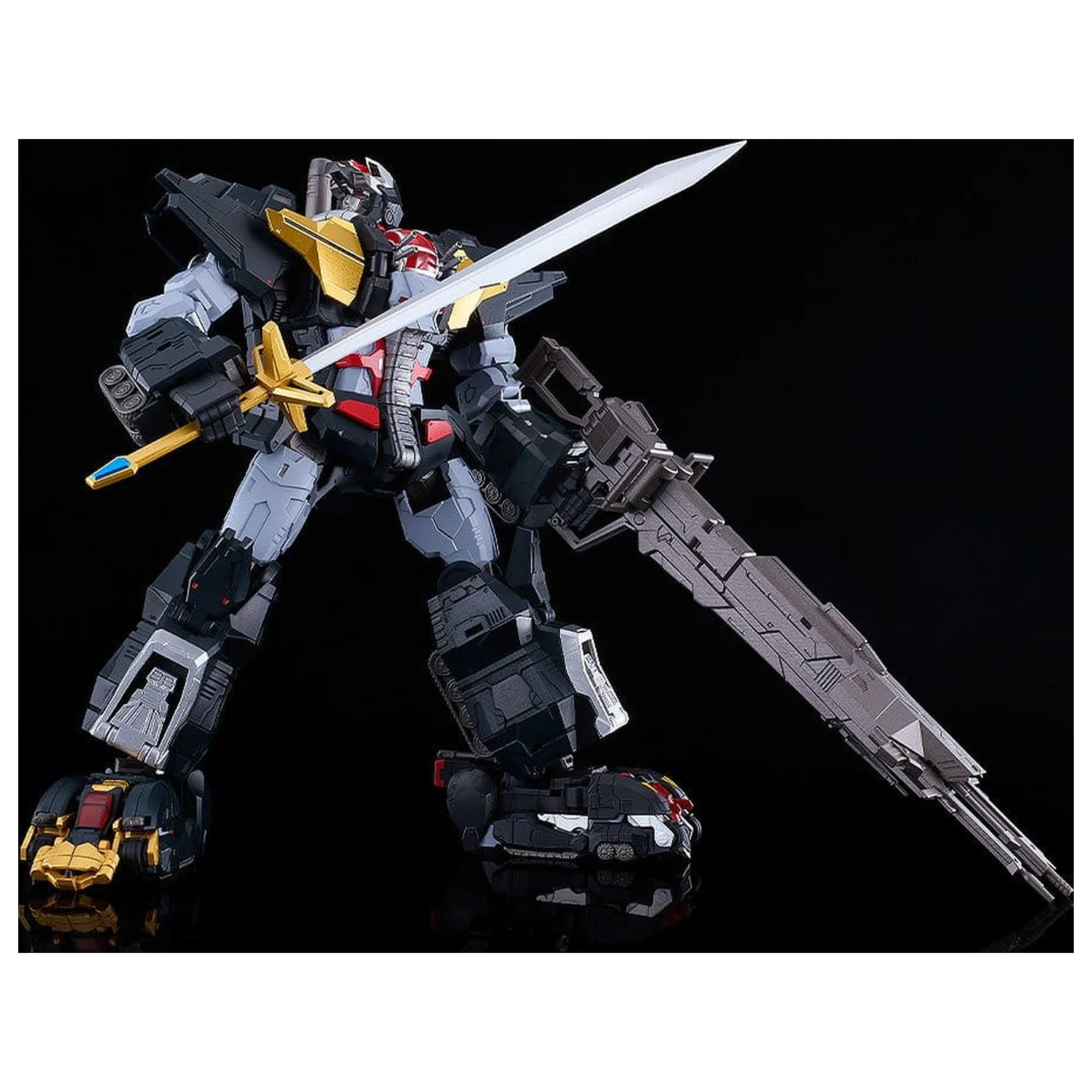 Dancouga - Super Beast Machine God Moderoid műanyag modell készlet és kiegészítő csomag Powered-Up Wing csomag termékfotó