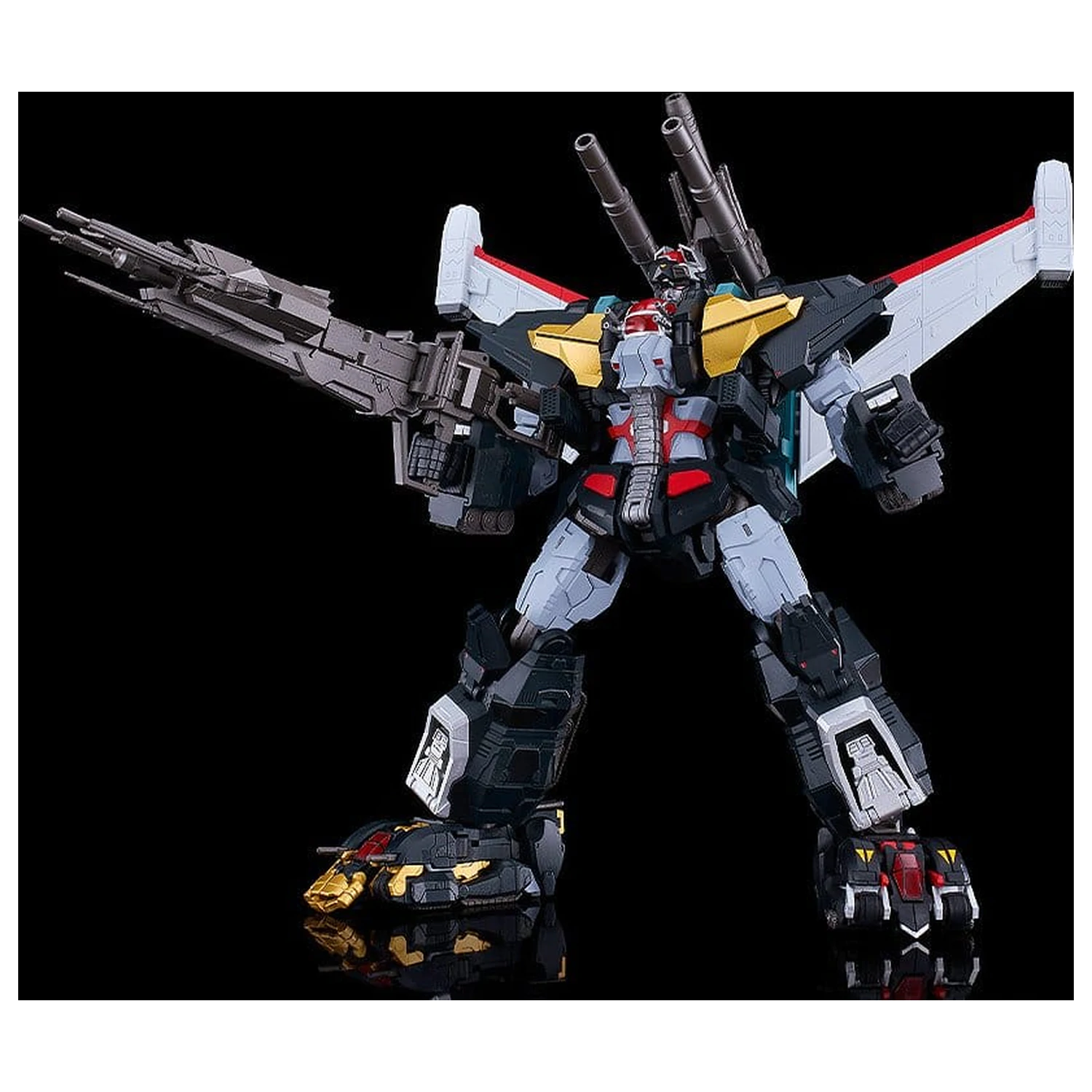 Dancouga - Super Beast Machine God Moderoid műanyag modell készlet és kiegészítő csomag Powered-Up Wing csomag termékfotó