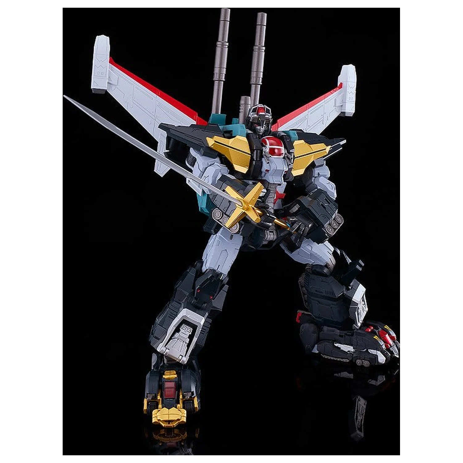 Dancouga - Super Beast Machine God Moderoid műanyag modell készlet és kiegészítő csomag Powered-Up Wing csomag termékfotó