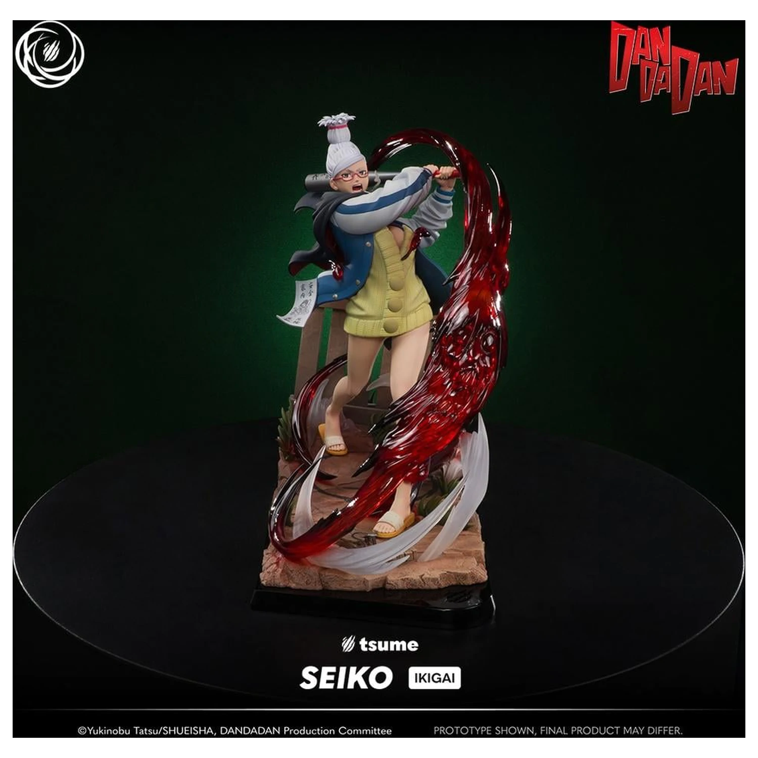 Dandadan Seiko Ikigai 1/6 By Tsume szobor figura 34cm termékfotó