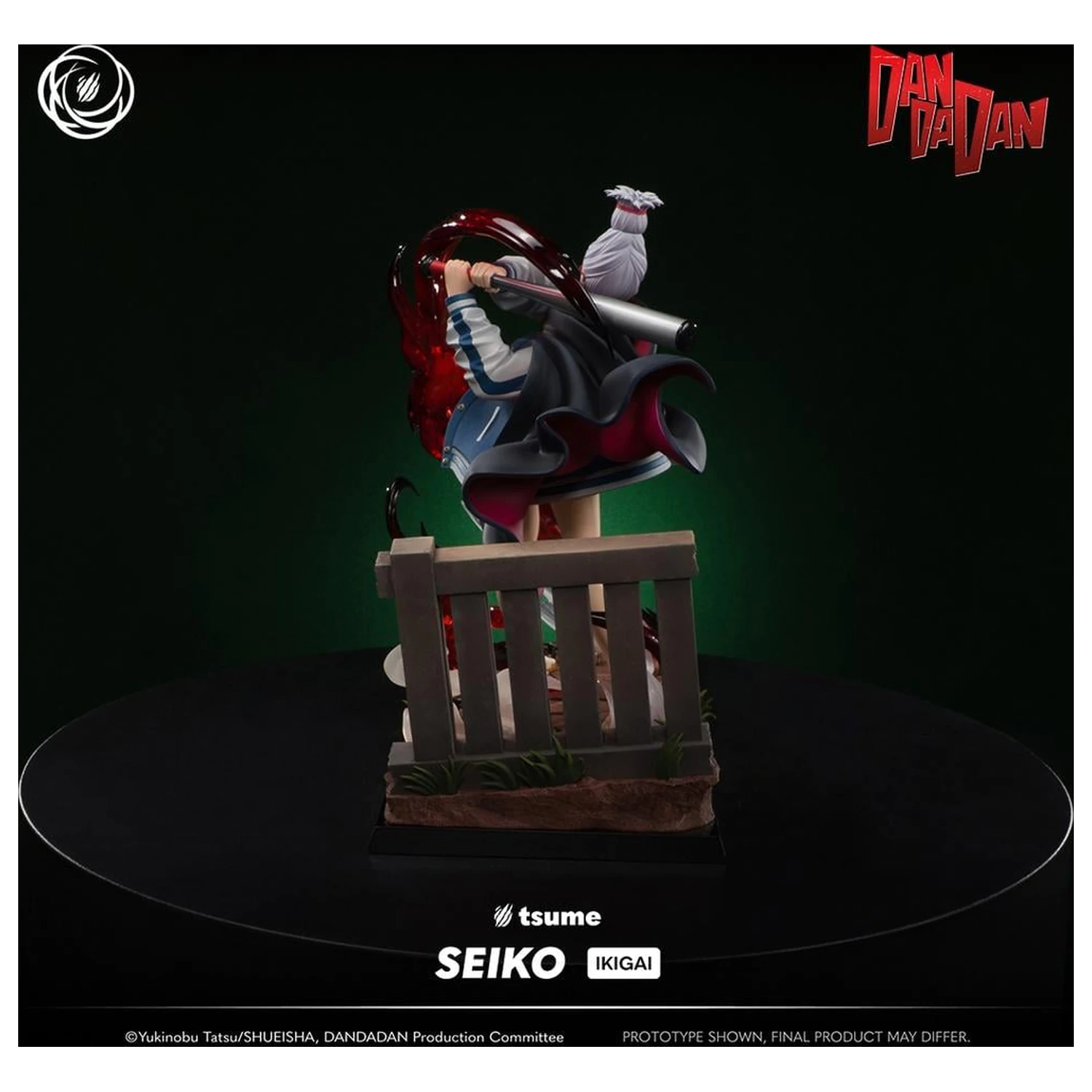 Dandadan Seiko Ikigai 1/6 By Tsume szobor figura 34cm termékfotó