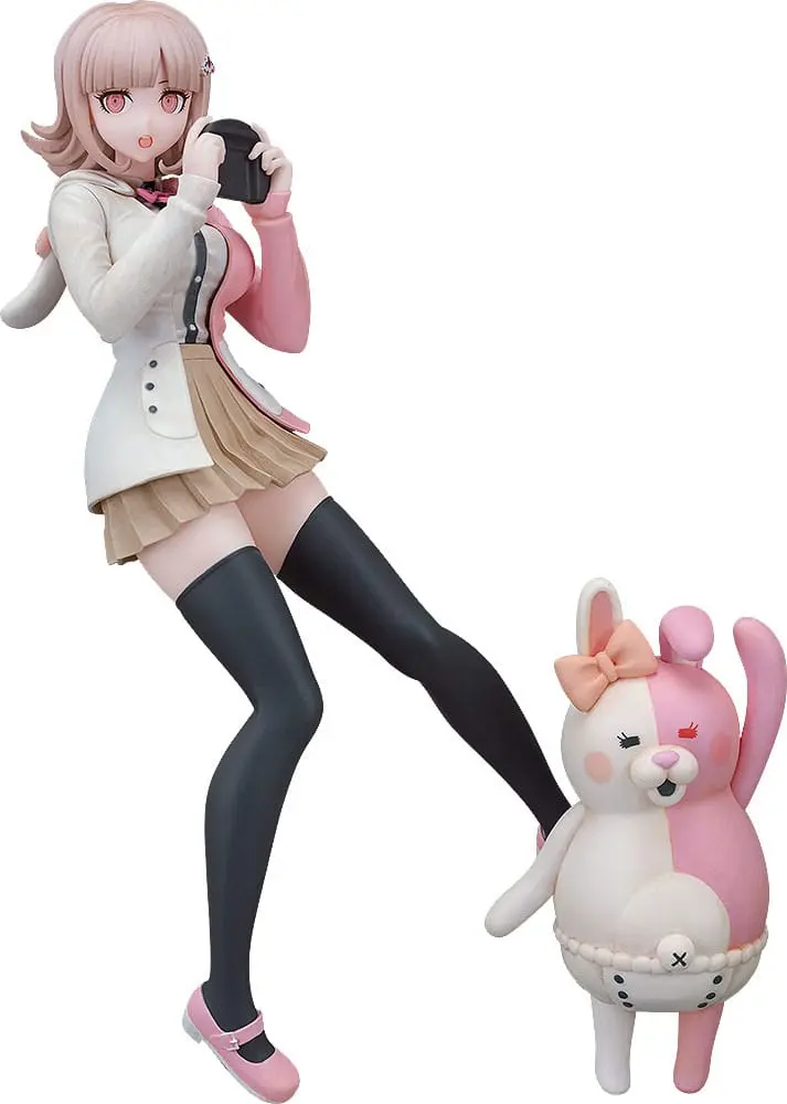 Danganronpa 1 2 Reload Pop Up Parade Chiaki Nanami: Monomi Hoodie Ver. PVC szobor figura 16 cm termékfotó