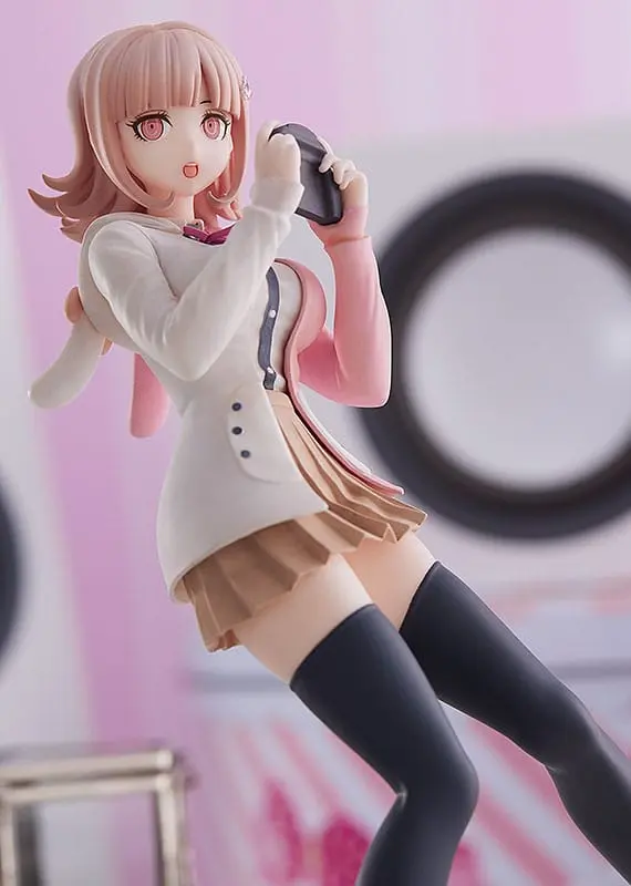 Danganronpa 1 2 Reload Pop Up Parade Chiaki Nanami: Monomi Hoodie Ver. PVC szobor figura 16 cm termékfotó