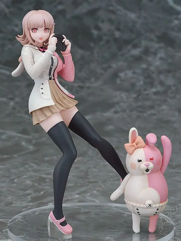 Danganronpa 1 2 Reload Pop Up Parade Chiaki Nanami: Monomi Hoodie Ver. PVC szobor figura 16 cm termékfotó