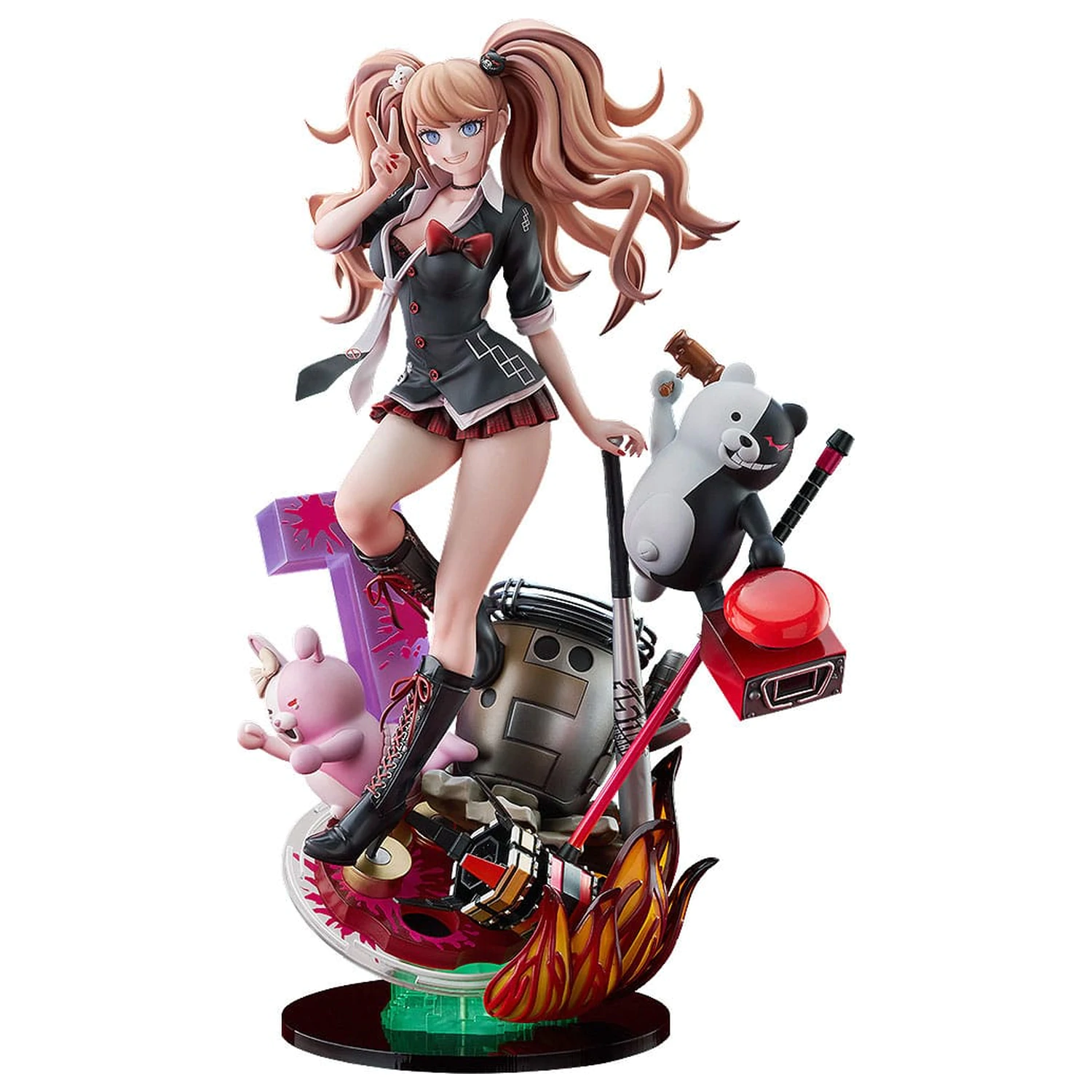 Danganronpa 1/7 Junko Enoshima: 15th Anniversary Ver. PVC szobor figura 28 cm  termékfotó