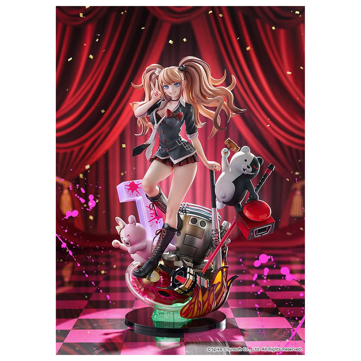 Danganronpa 1/7 Junko Enoshima: 15th Anniversary Ver. PVC szobor figura 28 cm  termékfotó