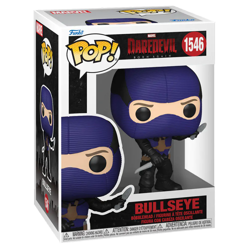 Daredevil: Born Again Funko POP! Marvel Vinyl figura Bullseye 9 cm termékfotó