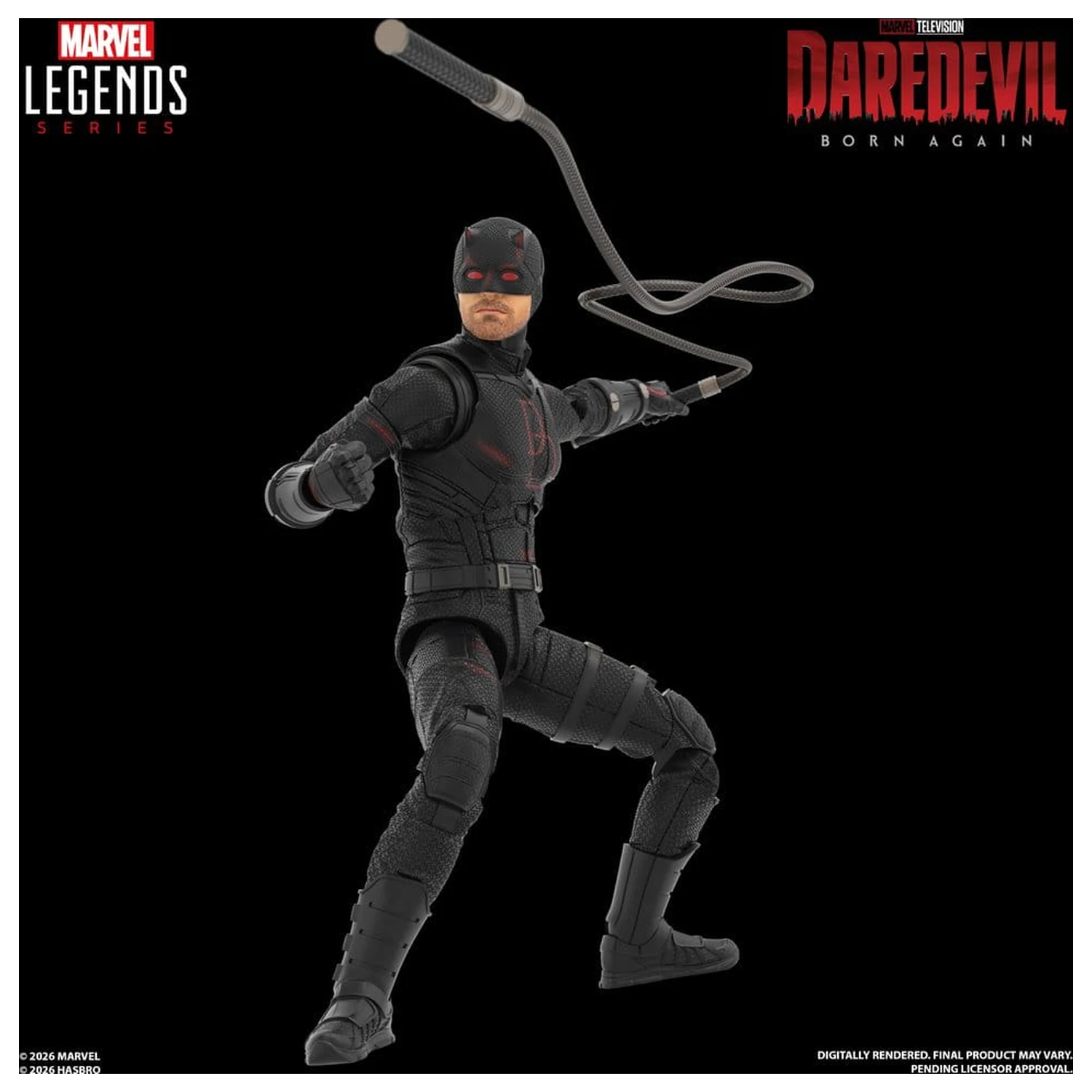 Daredevil: Born Again Marvel Legends Daredevil & Jessica Jones 2 db-os akciófigura csomag 15 cm termékfotó