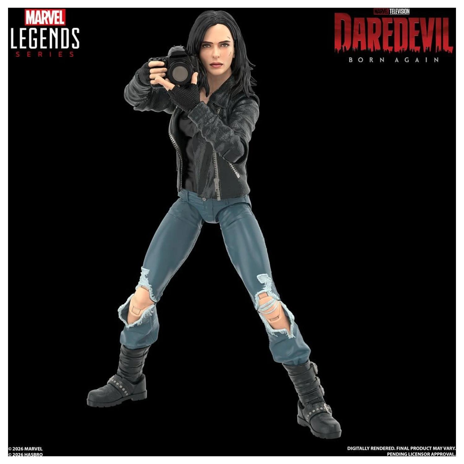 Daredevil: Born Again Marvel Legends Daredevil & Jessica Jones 2 db-os akciófigura csomag 15 cm termékfotó