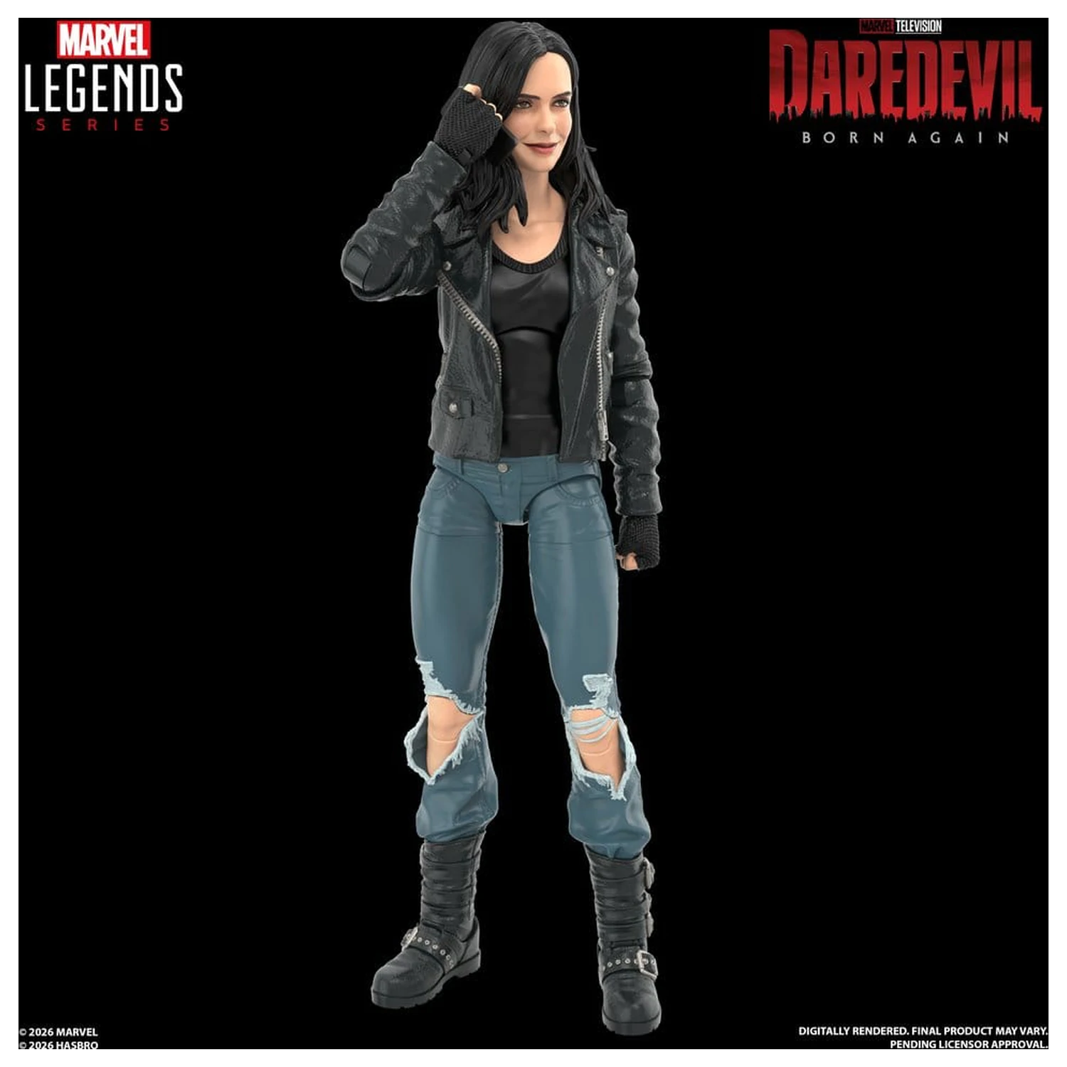 Daredevil: Born Again Marvel Legends Daredevil & Jessica Jones 2 db-os akciófigura csomag 15 cm termékfotó
