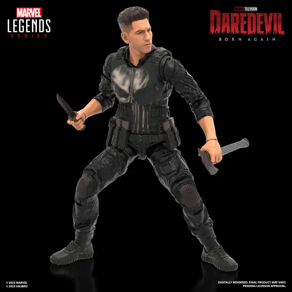 Daredevil: Born Again Marvel Legends Punisher akciófigura 15 cm termékfotó