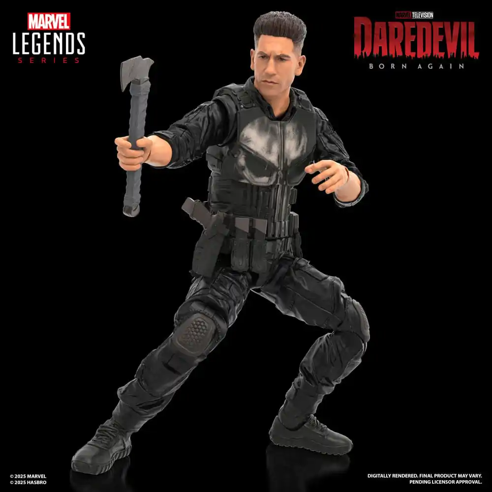 Daredevil: Born Again Marvel Legends Punisher akciófigura 15 cm termékfotó